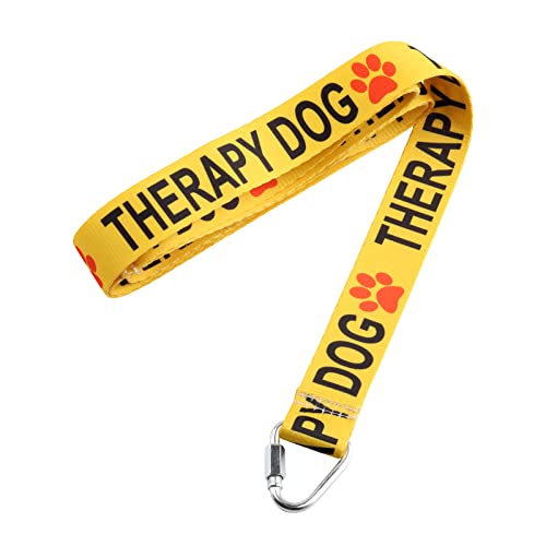 JXGZSO Therapie-Hundeleine, für Hunde/Reaktiv, gepunktet, nicht für Haustiere, Arbeitshundeleine, Hülle, Service-Hundeleine (Therapie-D-Leinen) von JXGZSO