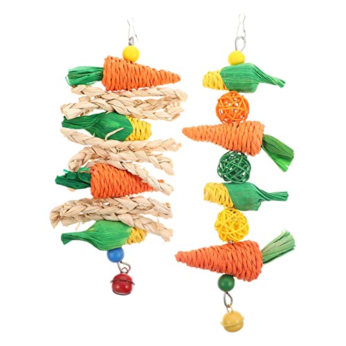 JXJXJX Kauspielzeug für Kaninchen, Stroh, gewebt, Karotte, Kaninchen, Spielzeug, natürliches Hamster, Backenzähne, Spielzeug zum Aufhängen, Käfig, Molaren-Spielzeug für Kleintiere, Hamster JXJXJX Kauspielzeug für Kaninchen, Stroh, gewebt, Karotte, Kaninchen, Spielzeug, natürliches Hamster, Backenzähne, Spielzeug zum Aufhängen, Käfig, Molaren-Spielzeug für Kleintiere, Hamster von JXJXJX