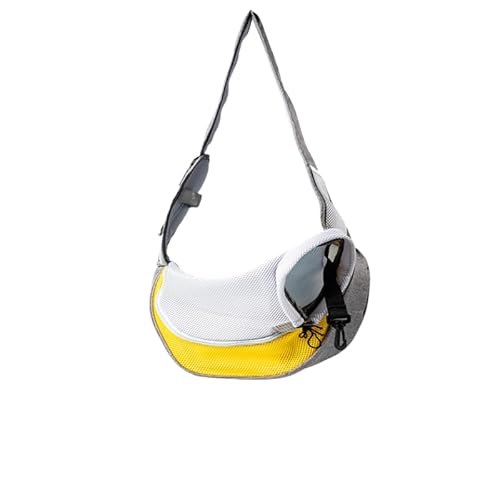Hundetragetasche, Hundetasche, Verstellbare Tragetasche Hund, Haustier Umhängetasche Transporttasche Für Haustiere Tragetaschen Für Outdoor Reisen Weniger Als Bis 5kg (Asche,L) von JXpxbao