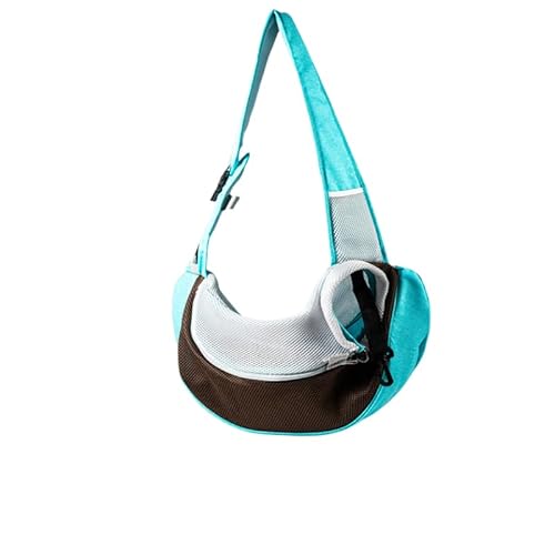 Hundetragetasche, Hundetasche, Verstellbare Tragetasche Hund, Haustier Umhängetasche Transporttasche Für Haustiere Tragetaschen Für Outdoor Reisen Weniger Als Bis 5kg (Grün,L) von JXpxbao