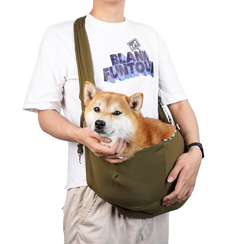 Hundetragetasche,Hundetasche,Verstellbare Tragetasche Hund,Haustier Umhängetasche Komfort Transporttasche für Haustiere,Hunde Tragetaschen Tragetücher für Outdoor Reisen (Armeegrün-2,Einheitsgröße*) Hundetragetasche,Hundetasche,Verstellbare Tragetasche Hund,Haustier Umhängetasche Komfort Transporttasche für Haustiere,Hunde Tragetaschen Tragetücher für Outdoor Reisen (Armeegrün-2,Einheitsgröße*) von JXpxbao