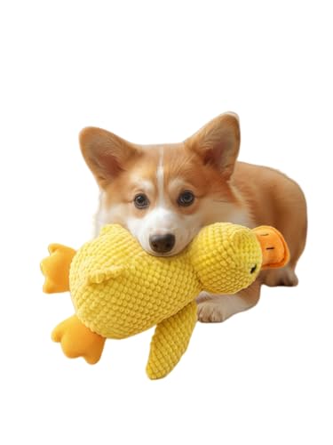 JXpxbao Anti Stress Ente Hund,Hundespielzeug Ente,Quietschspielzeug Hund Kuscheltier,Unzerstörbares Kuscheltier für Hunde,Dog Toys für Kleine, Mittlere, Große Hunde (Trompete der schlafenden Ente) JXpxbao Anti Stress Ente Hund,Hundespielzeug Ente,Quietschspielzeug Hund Kuscheltier,Unzerstörbares Kuscheltier für Hunde,Dog Toys für Kleine, Mittlere, Große Hunde (Trompete der schlafenden Ente) von JXpxbao