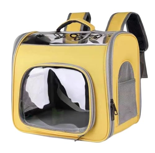 JYARZ Transportbox für Haustiere Hundetasche, Haustier-Rucksack, Hunderucksack, Katzen-Tragetasche, Tragbare Outdoor-Reise-Haustier-Tragetasche Hunde Tragebox ( Color : Yellow , Size : 41*29.5*35cm ) JYARZ Transportbox für Haustiere Hundetasche, Haustier-Rucksack, Hunderucksack, Katzen-Tragetasche, Tragbare Outdoor-Reise-Haustier-Tragetasche Hunde Tragebox ( Color : Yellow , Size : 41*29.5*35cm ) von JYARZ