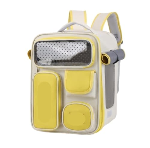 Transportbox für Haustiere Haustier-Rucksack, Atmungsaktiver Katzen-Haustier-Rucksack Für Kleine Katzen Und Hunde, Haustier-Tasche Für Reisen, Haustier-Haustier-Tasche Hunde Tragebox (Color : B, Siz Transportbox für Haustiere Haustier-Rucksack, Atmungsaktiver Katzen-Haustier-Rucksack Für Kleine Katzen Und Hunde, Haustier-Tasche Für Reisen, Haustier-Haustier-Tasche Hunde Tragebox (Color : B, Siz von JYARZ