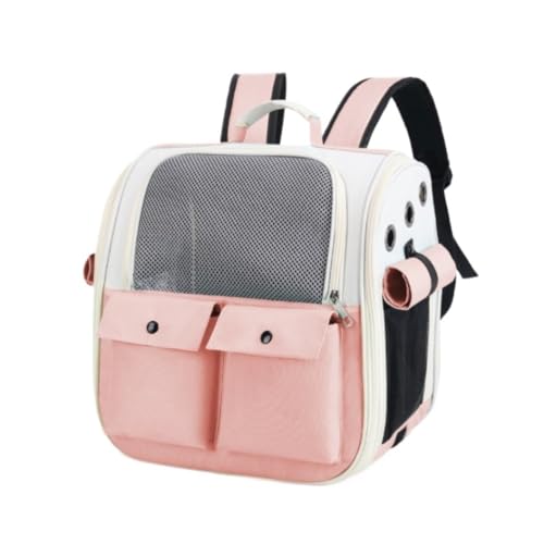 Transportbox für Haustiere Haustier-Rucksack, Faltbar, Weich, Für Mittelgroße Und Kleine Hunde, Katzen, Welpen, Kätzchen, Hasen Hunde Tragebox (Color : A, Size : 36 * 25 * 38cm) von JYARZ