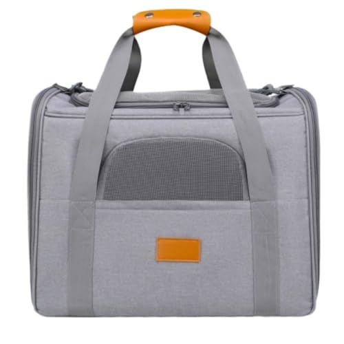 Transportbox für Haustiere Haustier-Rucksack, Reiserucksäcke, Hamster-Schlafsack, Haustier-Tragetasche für Katzen, Reisekoffer, Hamster Hunde Tragebox (Color : B, Size : 35 * 33 * 45cm) von JYARZ