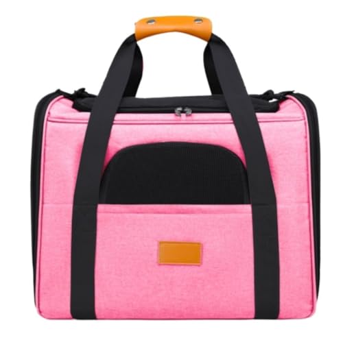 Transportbox für Haustiere Haustier-Rucksack, Reiserucksäcke, Hamster-Schlafsack, Haustier-Tragetasche für Katzen, Reisekoffer, Hamster Hunde Tragebox (Color : C, Size : 35 * 33 * 45cm) von JYARZ