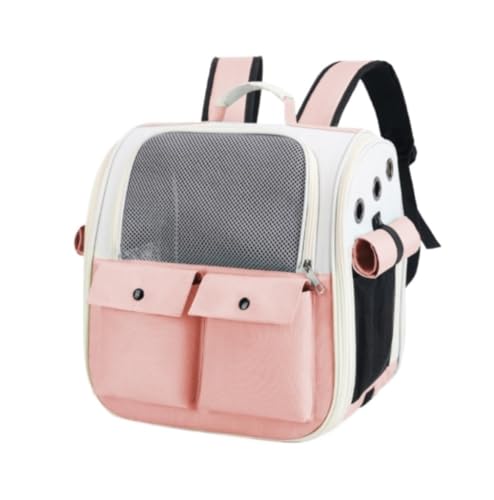 Transportbox für Haustiere Haustier-Rucksack-Tragetasche, Faltbare Katzen-Tragetasche Mit Atmungsaktivem Netz-Haustier-Tragetasche Für Kleine Hunde, Katzen, Welpen Hunde Tragebox (Color : A, Size : Transportbox für Haustiere Haustier-Rucksack-Tragetasche, Faltbare Katzen-Tragetasche Mit Atmungsaktivem Netz-Haustier-Tragetasche Für Kleine Hunde, Katzen, Welpen Hunde Tragebox (Color : A, Size : von JYARZ