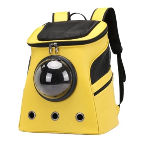Transportbox für Haustiere Haustierbedarf, Tragbarer, Atmungsaktiver Hund, PU-Stoff, Ausgehende Tasche, Große Kapazität, Katzentasche, Tragbarer Haustier-Rucksack Hunde Tragebox (Color : A, Size : 3 Transportbox für Haustiere Haustierbedarf, Tragbarer, Atmungsaktiver Hund, PU-Stoff, Ausgehende Tasche, Große Kapazität, Katzentasche, Tragbarer Haustier-Rucksack Hunde Tragebox (Color : A, Size : 3 von JYARZ