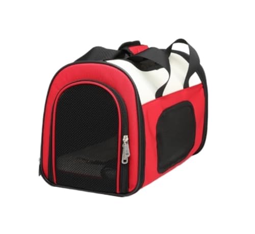Transportbox für Haustiere Haustierträger, Tragbarer Haustier-Rucksack, Tragetasche, Tragetaschen, Katzen- Und Hundehandtaschenträger, Reisepakete Hunde Tragebox (Color : A, Size : 40 * 30 * 20cm) von JYARZ
