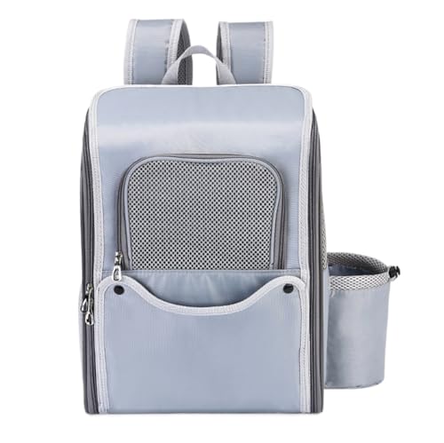Transportbox für Haustiere Haustierträger-Rucksäcke, Belüftete Katzentasche, Bequemer, Leichter Haustierträger Für Reisen Hunde Tragebox (Color : G, Size : 39 * 23 * 30cm) von JYARZ