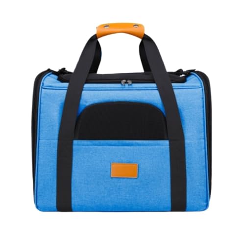 Transportbox für Haustiere Katze Hund Tasche Trekking Rucksack Faltbare Gepäcktasche Cartoon Rucksäcke Harte Katze Träger Hunde Tragebox (Color : D, Size : 45 * 33 * 35cm) von JYARZ