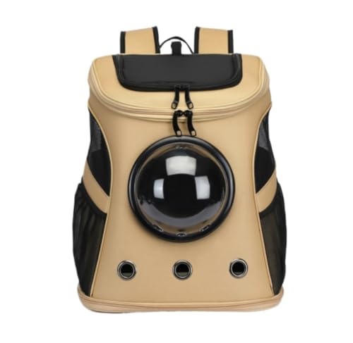 Transportbox für Haustiere Katzen-Rucksack-Tragetasche, Haustier-Tragetasche, Von Der Fluggesellschaft Zugelassen, Mit Raumkapsel-Blase Für Kleine Und Mittelgroße Katzen Hunde Tragebox (Color : C, S Transportbox für Haustiere Katzen-Rucksack-Tragetasche, Haustier-Tragetasche, Von Der Fluggesellschaft Zugelassen, Mit Raumkapsel-Blase Für Kleine Und Mittelgroße Katzen Hunde Tragebox (Color : C, S von JYARZ