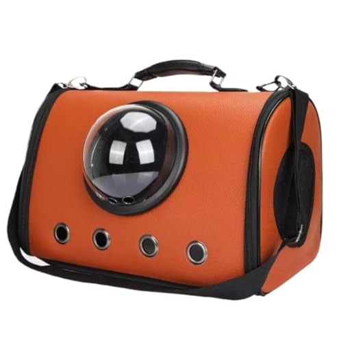 Transportbox für Haustiere Tragbarer Haustier-Rucksack, Tragetasche, Katze, Hund, Handtasche, Träger, Ausgehende Reise, Haustier-Handtasche Hunde Tragebox (Color : C, Size : 44 * 56 * 31cm) von JYARZ