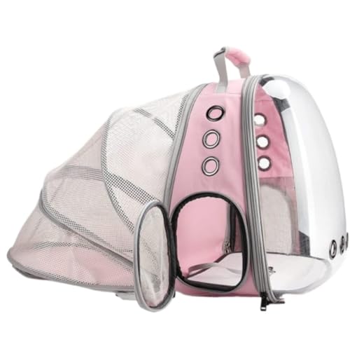 Transportbox für Haustiere Tragbarer Rucksackträger Mit Geschirr Und Leine, Ideal Für Meerschweinchen, Kaninchen Und Alle Kleinen Haustiere Hunde Tragebox (Color : B, Size : 29 * 31 * 42cm) von JYARZ