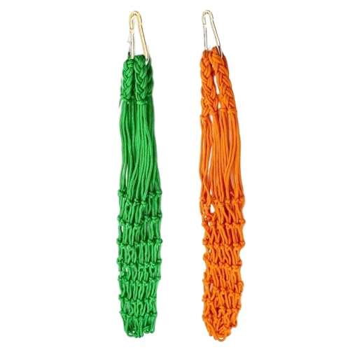 2pcs Rattensicheres Hühnerfuttermittelnetz, 22 Zoll Hanging Entenfutter mit Haken, Hühnerspielzeug für Hühner, Küken Coop 2pcs Rattensicheres Hühnerfuttermittelnetz, 22 Zoll Hanging Entenfutter mit Haken, Hühnerspielzeug für Hühner, Küken Coop von JZLEJC