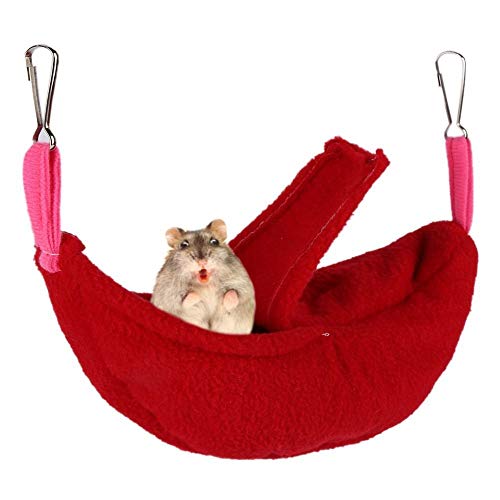 JZTRADE Hängematte Katze Meerschweinchen Hängematten Meerschweinchen Haus Kaninchenbett Hamster Cage Zubehör Hamster-Hängematte Rattenkäfig Zubehör red JZTRADE Hängematte Katze Meerschweinchen Hängematten Meerschweinchen Haus Kaninchenbett Hamster Cage Zubehör Hamster-Hängematte Rattenkäfig Zubehör red von JZTRADE