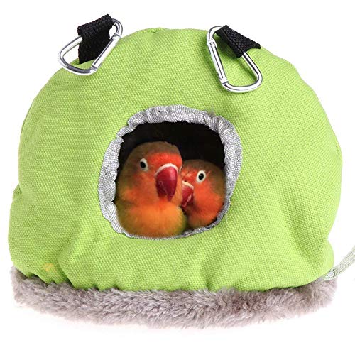JZTRADE Hängematte Katze Ratten Zubehör Hängendes Vogelhaus Vogelbedarf Wellensittichspielzeug Papageien-Hängematte Haustierkäfig-Hängematte Warmes Vogelnest Green,s JZTRADE Hängematte Katze Ratten Zubehör Hängendes Vogelhaus Vogelbedarf Wellensittichspielzeug Papageien-Hängematte Haustierkäfig-Hängematte Warmes Vogelnest Green,s von JZTRADE