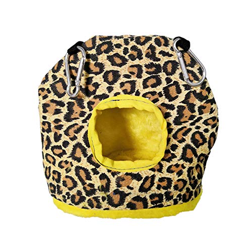 JZTRADE Hängematte Katze Ratten Zubehör Hängendes Vogelhaus Vogelbedarf Wellensittichspielzeug Papageien-Hängematte Haustierkäfig-Hängematte Warmes Vogelnest Leopard Print,m JZTRADE Hängematte Katze Ratten Zubehör Hängendes Vogelhaus Vogelbedarf Wellensittichspielzeug Papageien-Hängematte Haustierkäfig-Hängematte Warmes Vogelnest Leopard Print,m von JZTRADE