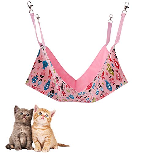 JZTRADE Hängematte Meerschweinchen Hängematte Katze Meerschweinchen-Hängematte Meerschweinchen Haus Frettchen-Hängematten Hamster-Hängematte pink von JZTRADE