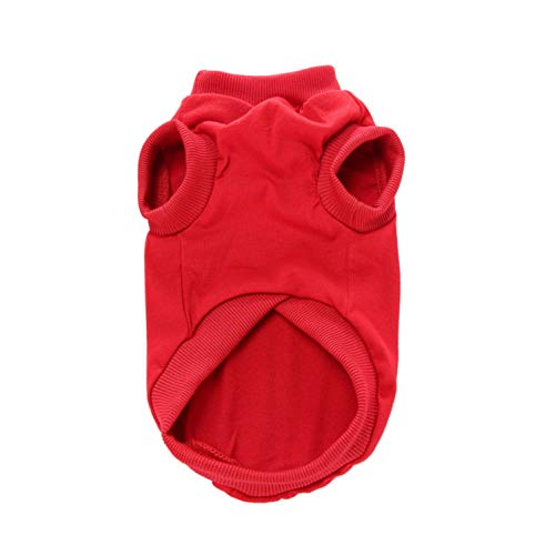 JZTRADE Hunde Mantel Sommer Sommer Hunde Klamotten Französische Bulldogge Kleidung Hundemäntel Hundemäntel für den Sommer Welpenmantel Welpenkleidung red 2,s JZTRADE Hunde Mantel Sommer Sommer Hunde Klamotten Französische Bulldogge Kleidung Hundemäntel Hundemäntel für den Sommer Welpenmantel Welpenkleidung red 2,s von JZTRADE