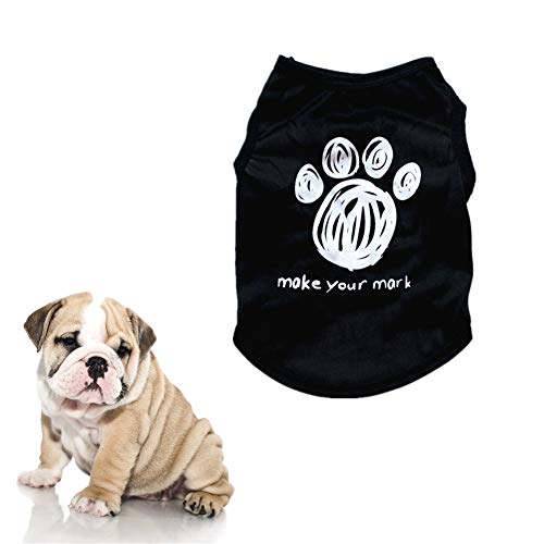 JZTRADE Hunde Mantel Sommer Sommer Hunde Klamotten Hundekleidung für den Sommer Niedliche Kleidung Französische Bulldogge Kleidung Footprint,s JZTRADE Hunde Mantel Sommer Sommer Hunde Klamotten Hundekleidung für den Sommer Niedliche Kleidung Französische Bulldogge Kleidung Footprint,s von JZTRADE