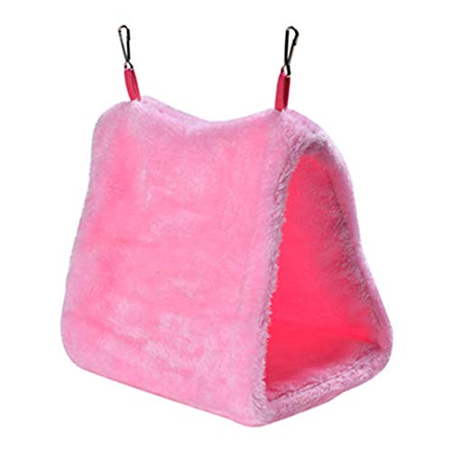 JZTRADE Meerschweinchen Zubehoer Wellensittich Spielzeug Vogel-Hängematte Kleines Haustierbett Papageien-Hängematte Winter-Vogelbeet Hängendes Vogelhaus pink,l JZTRADE Meerschweinchen Zubehoer Wellensittich Spielzeug Vogel-Hängematte Kleines Haustierbett Papageien-Hängematte Winter-Vogelbeet Hängendes Vogelhaus pink,l von JZTRADE