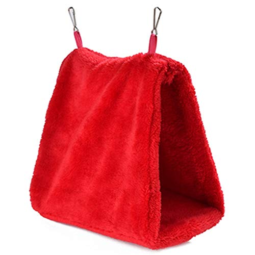 JZTRADE Meerschweinchen Zubehoer Wellensittich Spielzeug Vogel-Hängematte Kleines Haustierbett Papageien-Hängematte Winter-Vogelbeet Hängendes Vogelhaus red,m JZTRADE Meerschweinchen Zubehoer Wellensittich Spielzeug Vogel-Hängematte Kleines Haustierbett Papageien-Hängematte Winter-Vogelbeet Hängendes Vogelhaus red,m von JZTRADE