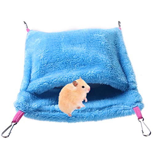 JZTRADE Ratten Zubehör Hängematte Katze Vogelhütte Rattenkäfig Zubehör Frettchen-Hängematten Rattenbett Blue,s JZTRADE Ratten Zubehör Hängematte Katze Vogelhütte Rattenkäfig Zubehör Frettchen-Hängematten Rattenbett Blue,s von JZTRADE