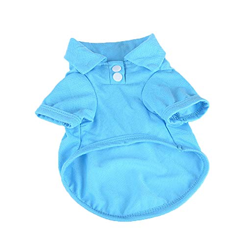 JZTRADE Sommer Hunde Klamotten Hunde Mantel Sommer Bequeme Haustierkleidung Niedliche Kleidung Hundekleidung für kleine Hunde Hundekleidung für den Sommer Blue,xs JZTRADE Sommer Hunde Klamotten Hunde Mantel Sommer Bequeme Haustierkleidung Niedliche Kleidung Hundekleidung für kleine Hunde Hundekleidung für den Sommer Blue,xs von JZTRADE