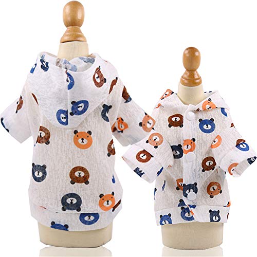 JZTRADE Sommer Hunde Klamotten Hunde Mantel Sommer Hundekleidung für den Sommer Katze Kleidung Haustiere Welpenkleidung Hundemäntel Kleidung für Hunde 3,XL JZTRADE Sommer Hunde Klamotten Hunde Mantel Sommer Hundekleidung für den Sommer Katze Kleidung Haustiere Welpenkleidung Hundemäntel Kleidung für Hunde 3,XL von JZTRADE