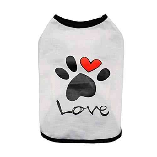 JZTRADE Sommer Hunde Klamotten hundekleidung Sommer Haustier-Kleidung Niedliche Kleidung Welpenkleidung Hundemantel Kleidung für Hunde White,s JZTRADE Sommer Hunde Klamotten hundekleidung Sommer Haustier-Kleidung Niedliche Kleidung Welpenkleidung Hundemantel Kleidung für Hunde White,s von JZTRADE