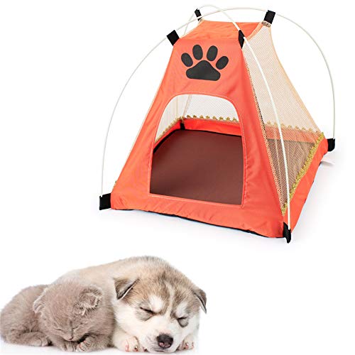 JZTRADING Katzenzelt Hundezelt Bett Haustierzelt Katze Tipi Cartoon Haustierhaus Hund Katzenhaus Heimtierbedarf Welpen Laufstall Wasserdicht Indoor Hundehaus orange JZTRADING Katzenzelt Hundezelt Bett Haustierzelt Katze Tipi Cartoon Haustierhaus Hund Katzenhaus Heimtierbedarf Welpen Laufstall Wasserdicht Indoor Hundehaus orange von JZTRADING