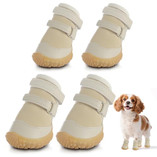 Hundeschuhe für kleine Hunde, atmungsaktive Hundestiefel, Pfotenschutz für heißen Gehweg, Winter, Schnee, Hundeschuhe mit robuster Anti-Rutsch-Sohle für Hartholzböden, Spaziergänge im Freien Hundeschuhe für kleine Hunde, atmungsaktive Hundestiefel, Pfotenschutz für heißen Gehweg, Winter, Schnee, Hundeschuhe mit robuster Anti-Rutsch-Sohle für Hartholzböden, Spaziergänge im Freien von JZXOIVA