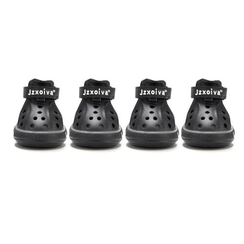 JZXOIVA Hundeschuhe für heißen Gehweg, Hundeschuhe für mittelgroße Hunde, atmungsaktive Hundestiefel & Pfotenschutz, verstellbare rutschfeste Hunderegenstiefel, wasserdichte Haustier-Sandalen für JZXOIVA Hundeschuhe für heißen Gehweg, Hundeschuhe für mittelgroße Hunde, atmungsaktive Hundestiefel & Pfotenschutz, verstellbare rutschfeste Hunderegenstiefel, wasserdichte Haustier-Sandalen für von JZXOIVA