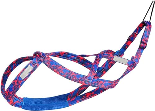 JabroN Hundeschlittengeschirr, Gewichtszuggeschirr für mittelgroße und große Hunde, professionelles Training, Husky-Geschirr, Mushing-Geschirr, XXL, Rosenrot JabroN Hundeschlittengeschirr, Gewichtszuggeschirr für mittelgroße und große Hunde, professionelles Training, Husky-Geschirr, Mushing-Geschirr, XXL, Rosenrot von JabroN