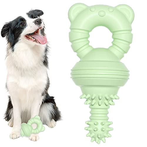 Jacekee Hundekauspielzeug für Welpen | Hundezahnbürstenspielzeug Robustes Hundespielzeug für Aggressive Kauer | Bell Chewing Playing Training Toys, Hundespielzeug für Aggressive Kauer großer Rassen von Jacekee