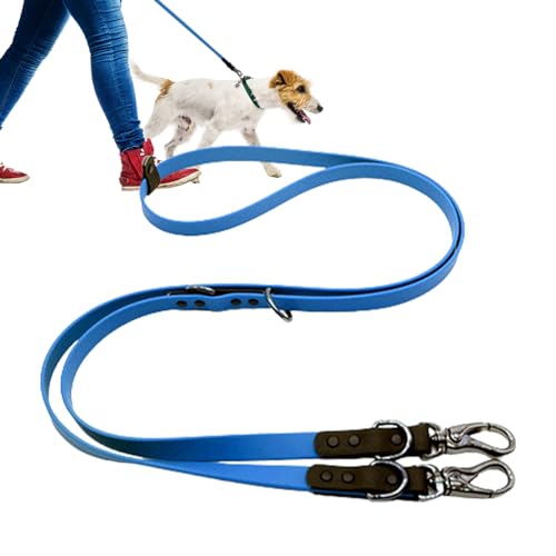 Jacekee Lange Hundeleine | Wasserdichtes PVC-Traktionsseil - Schützende PVC-Leine für Spaziergänge, Hunde-Anbindekabel für Hunde im Freien bis zu 220 Pfund von Jacekee