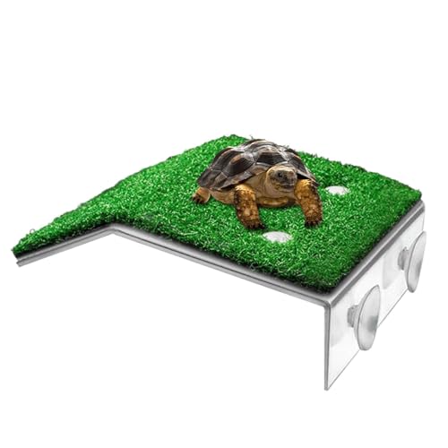 Jacekee Schildkröten-Dock, Schildkröten-Sonnendock groß | Schildkrötenbereich Gemütliches schwimmendes Schildkrötendock - Praktische, einfache Schildkrötenbühne für Aquarien, Molche, Frösche und von Jacekee