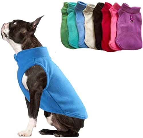 JACKO & CO Fleece-Weste mit Ring für die Leine – weich, leicht, atmungsaktiv für Welpen, kleine, mittelgroße Hunde, Kätzchen, Katzen, Chihuahua, warm für Herbst/Herbst/Winter (Rosa, Größe L (4,5–7,3 JACKO & CO Fleece-Weste mit Ring für die Leine – weich, leicht, atmungsaktiv für Welpen, kleine, mittelgroße Hunde, Kätzchen, Katzen, Chihuahua, warm für Herbst/Herbst/Winter (Rosa, Größe L (4,5–7,3 von Jacko & Co