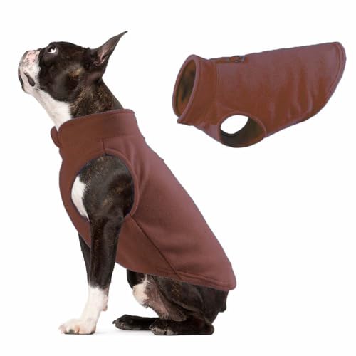 JACKO & CO Fleece-Weste mit Ring für die Leine – weich, leicht, atmungsaktiv für Welpen, kleine, mittelgroße Hunde, Kätzchen, Katzen, Chihuahua, warm für Herbst/Herbst/Winter JACKO & CO Fleece-Weste mit Ring für die Leine – weich, leicht, atmungsaktiv für Welpen, kleine, mittelgroße Hunde, Kätzchen, Katzen, Chihuahua, warm für Herbst/Herbst/Winter von Jacko & Co