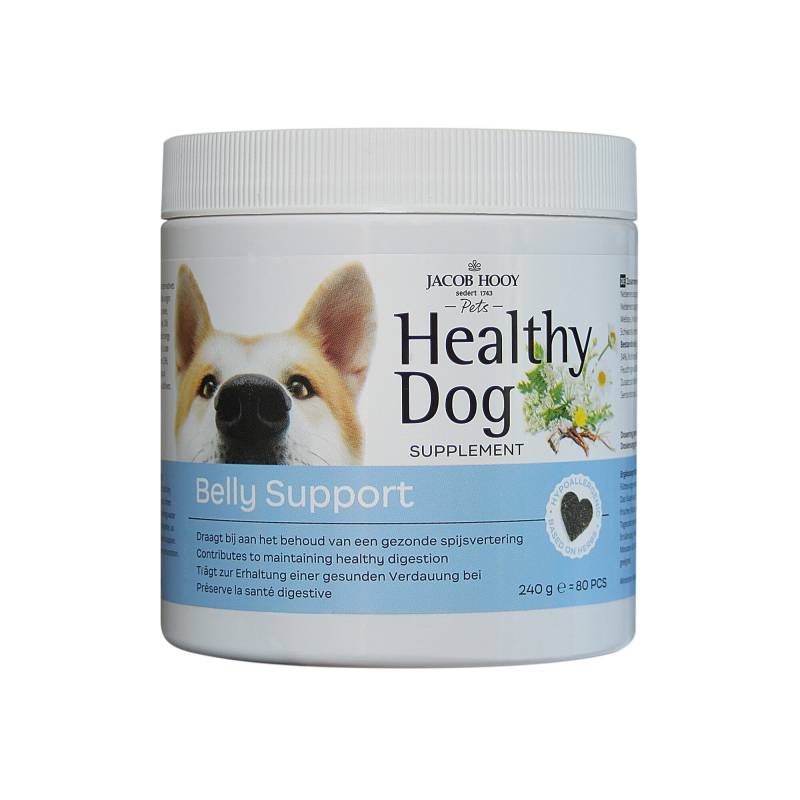 Jacob Hooy Healthy Dog Belly Support - 80 Stück von Jacob Hooy