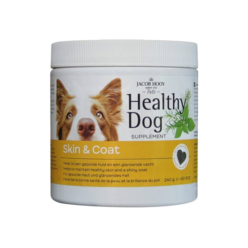 Jacob Hooy Healthy Dog Skin & Coat - 80 Stück von Jacob Hooy
