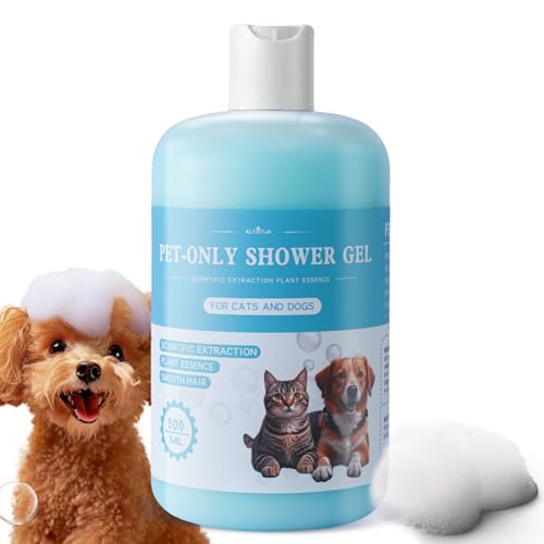 500ML Hundeshampoo und katzenshampoo für Tiefenreinigung & glänzendes Fell, hundeshampoo gegen juckreiz, gegen Geruch und Schmutz, Geeignet für alle Rassen Welpen und Kätzchen 500ML Hundeshampoo und katzenshampoo für Tiefenreinigung & glänzendes Fell, hundeshampoo gegen juckreiz, gegen Geruch und Schmutz, Geeignet für alle Rassen Welpen und Kätzchen von Jadeseal