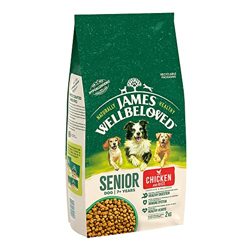 Hund Senior Chicken & Reis, 2 kg Hund Senior Chicken & Reis, 2 kg von James Wellbeloved