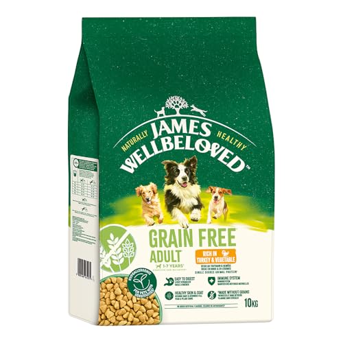 JAMES WELLBELOVED™ Hund Getreidefrei Truthahn & Gemüse 10kg von James Wellbeloved