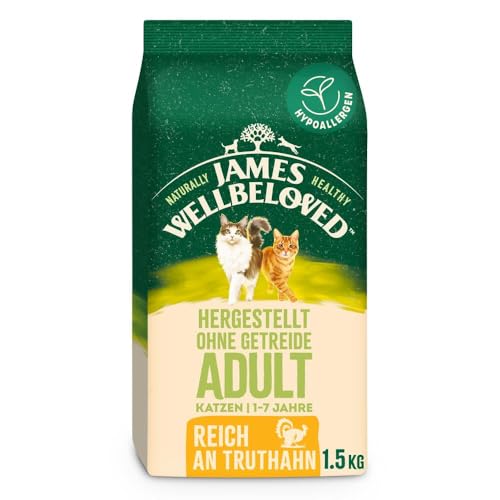 JAMES WELLBELOVED Grain Free Reich an Truthahn 1.5kg JAMES WELLBELOVED Grain Free Reich an Truthahn 1.5kg von James Wellbeloved