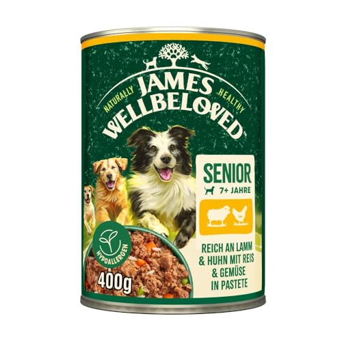 JAMES WELLBELOVED Hund Dose Senior Lamm & Huhn in Pastete 6x400g JAMES WELLBELOVED Hund Dose Senior Lamm & Huhn in Pastete 6x400g von James Wellbeloved