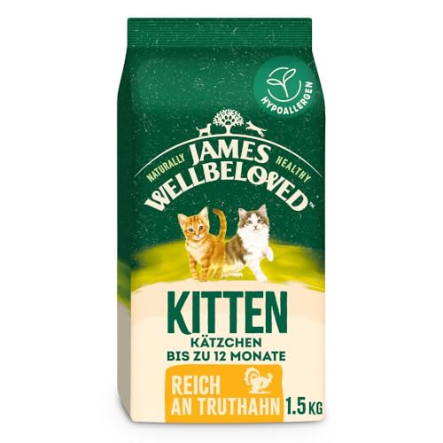 JAMES WELLBELOVED Kitten Reich an Truthahn 1.5kg JAMES WELLBELOVED Kitten Reich an Truthahn 1.5kg von James Wellbeloved