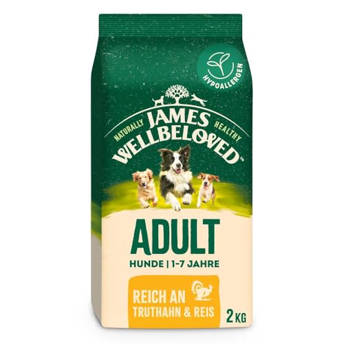 JAMES WELLBELOVED Reich an Truthahn & Reis 2kg von James Wellbeloved